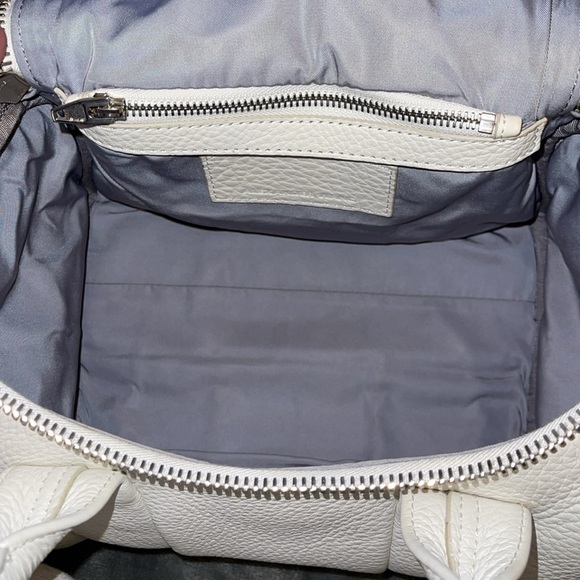 Preloved Alexander Wang white 2 way bag excellent condition hardware is colorful - Picture 13 of 13